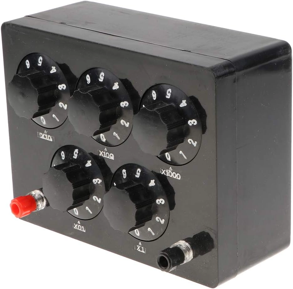 Decade Resistance Box - 0 to 9999.9Ohms Adjustable Rotary
