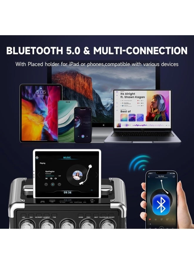 Karaoke machine - 2 wireless microphone