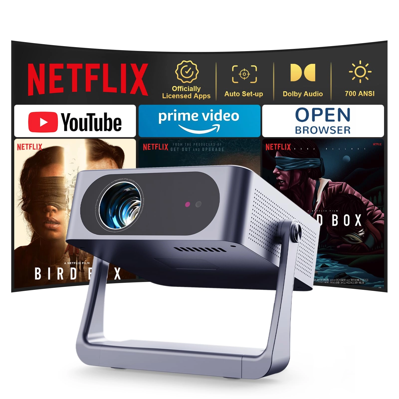 AE-C6 700 ANSI lumens 1080P