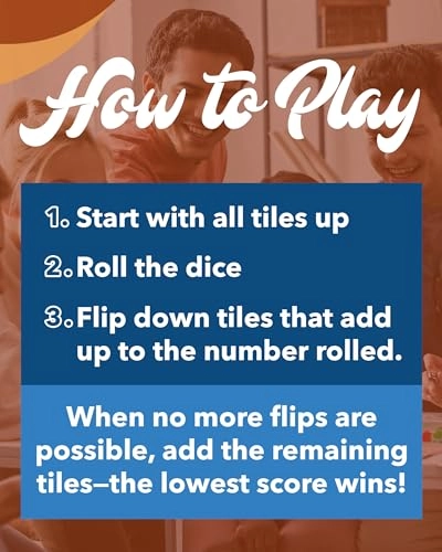 Shut the Box - 12 Numbers Old World Wood Box