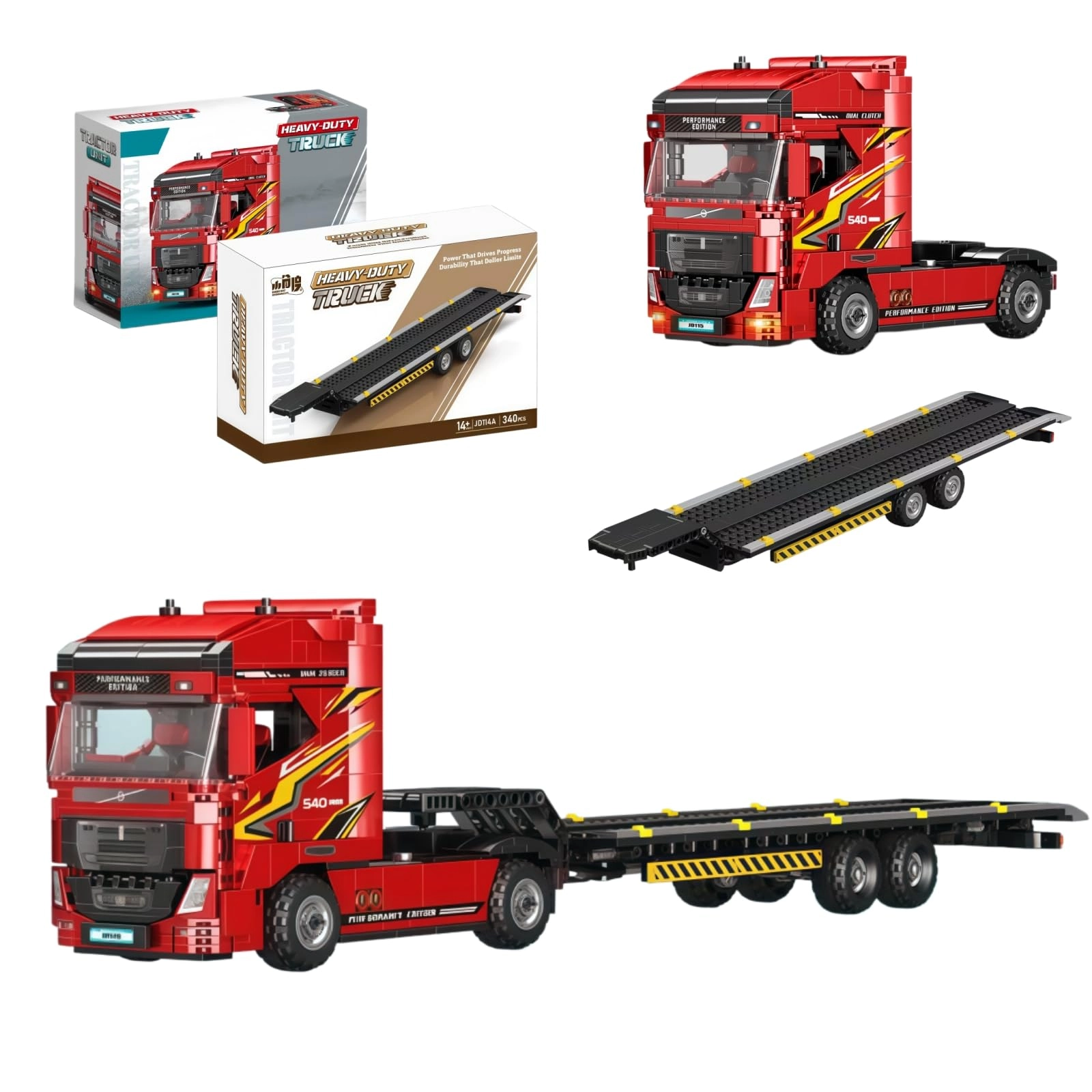 SymGrpu Heavy duty truck and trailer - 1158 pcs Vehicle