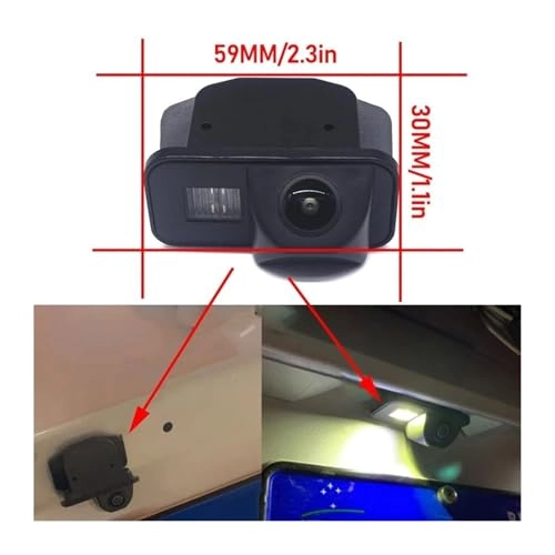 Reverse Camera - Night vision Wire 1920x1080P