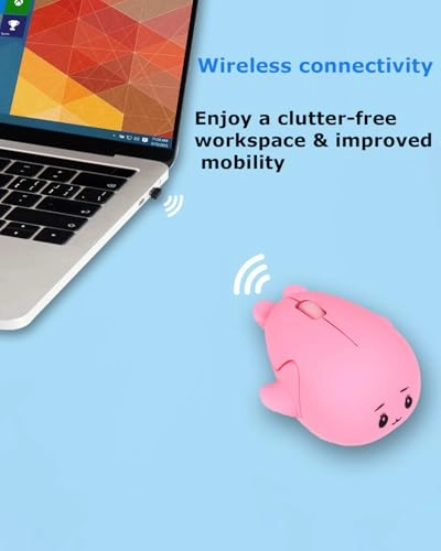 Hamster Shape Optical Mouse - Wireless