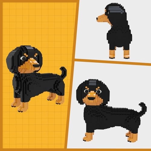 Micro Dog Building Blocks - Dachshund 2 1154 pcs