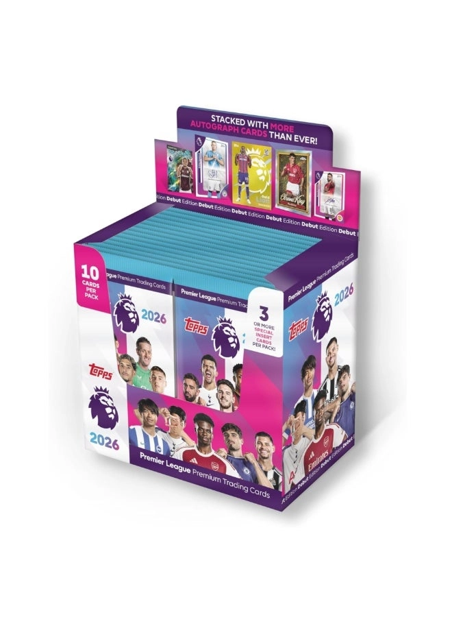 Premier League 2025/26 - 10 cards