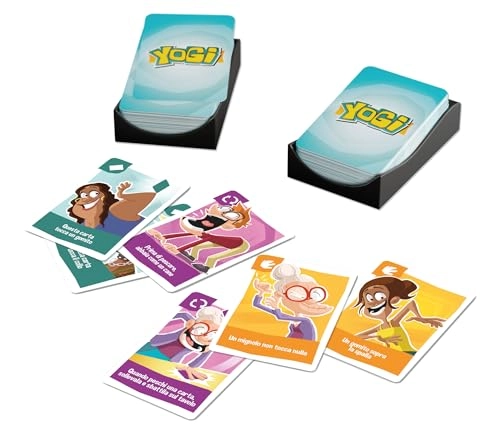 Yogi - 60 Magically Illustrated Cards 8+ years Italian