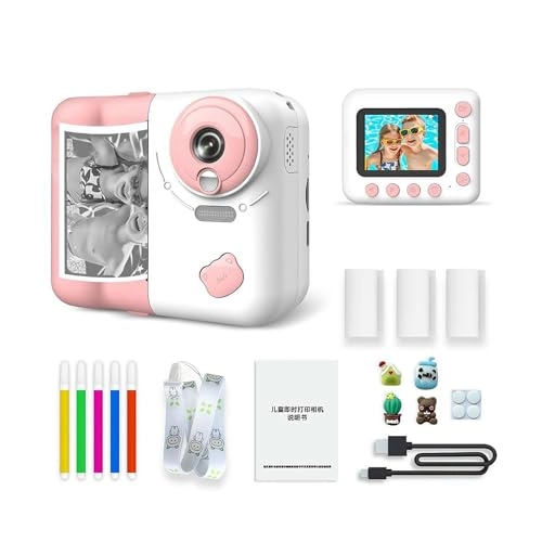 Mini HD Sports Camera - 1080p Instant Printing