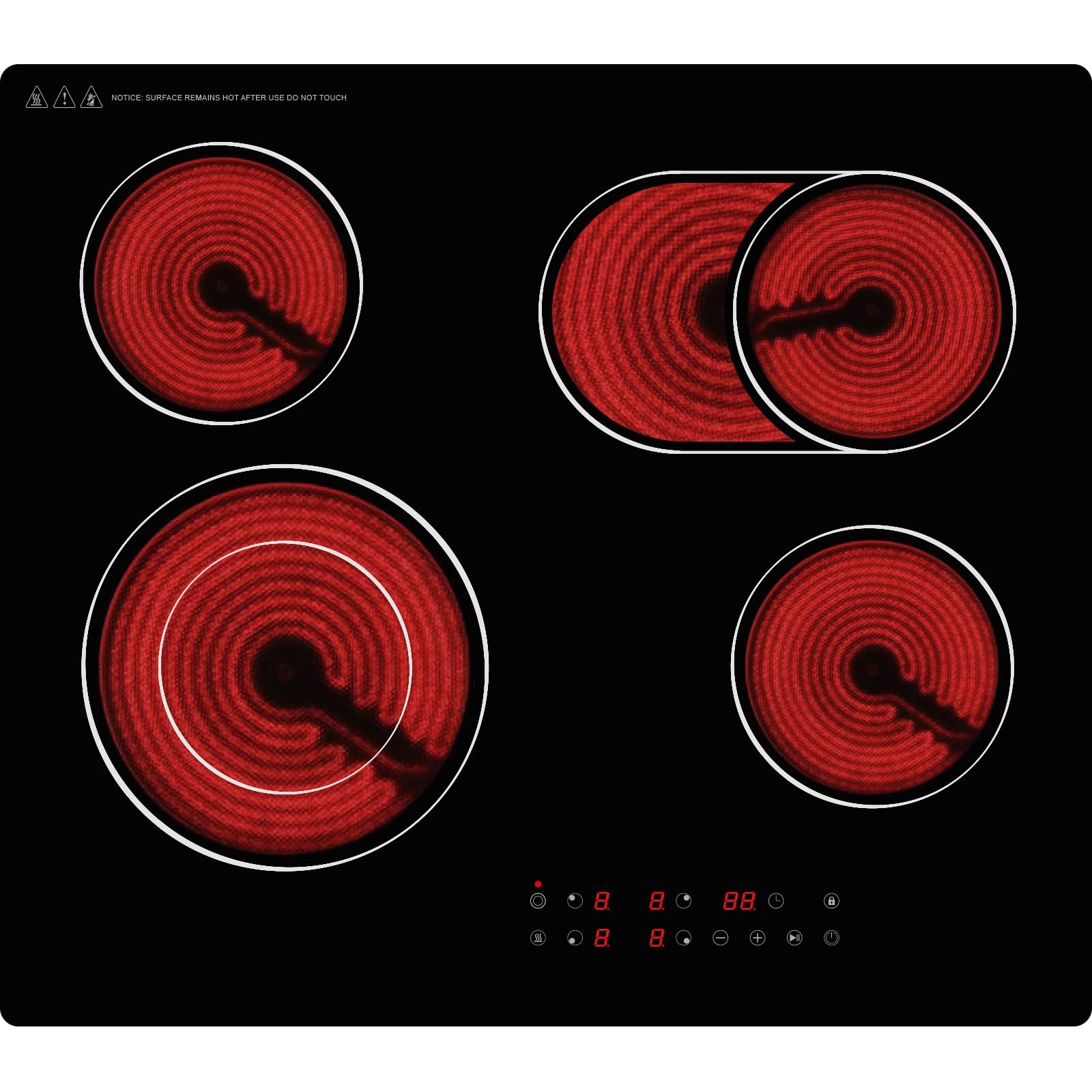 Borrallio EU46T1-1R Ceramic hob