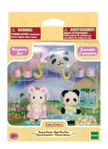 Nursery Friends - Marshmallow Mouse Albert + Nursery Friends - Pookie Panda Angela (CC2171) 2 pcs