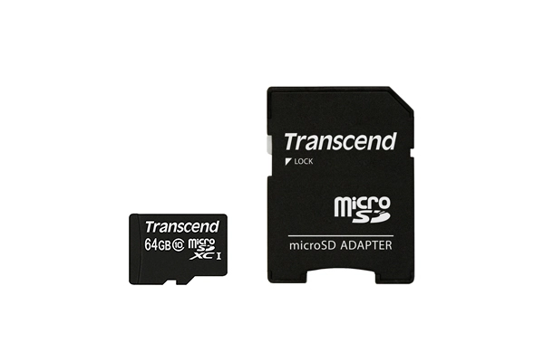 TS64GUSDU1 MicroSDXC Class 10 64GB