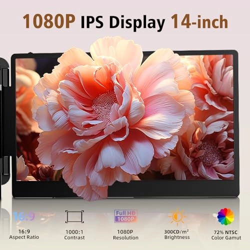 Laptop Screen Extender - 14" FHD 1080P