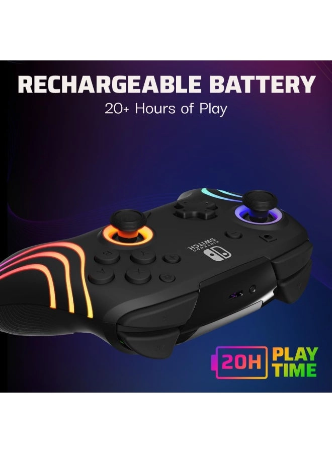 Afterglow Wave Plus - Black Nintendo Switch