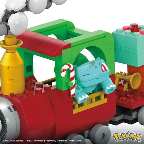 Pokemon Holiday Train - Pikachu Bulbasicar Charmander Squirt