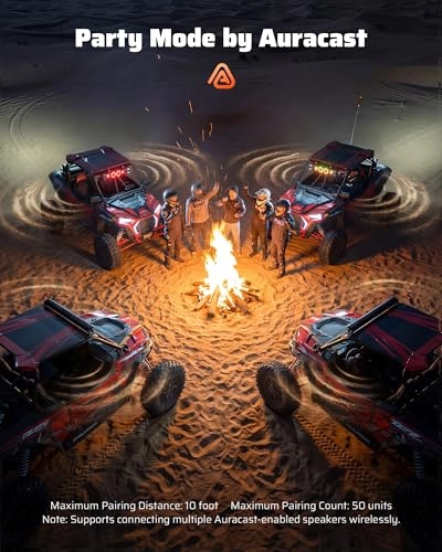 UTV Sound Bar - 4" 500 Watts