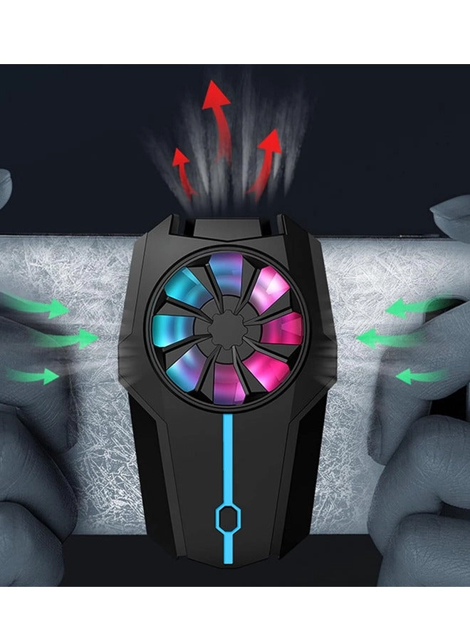Mobile Phone Cooler - 3 Speeds RGB