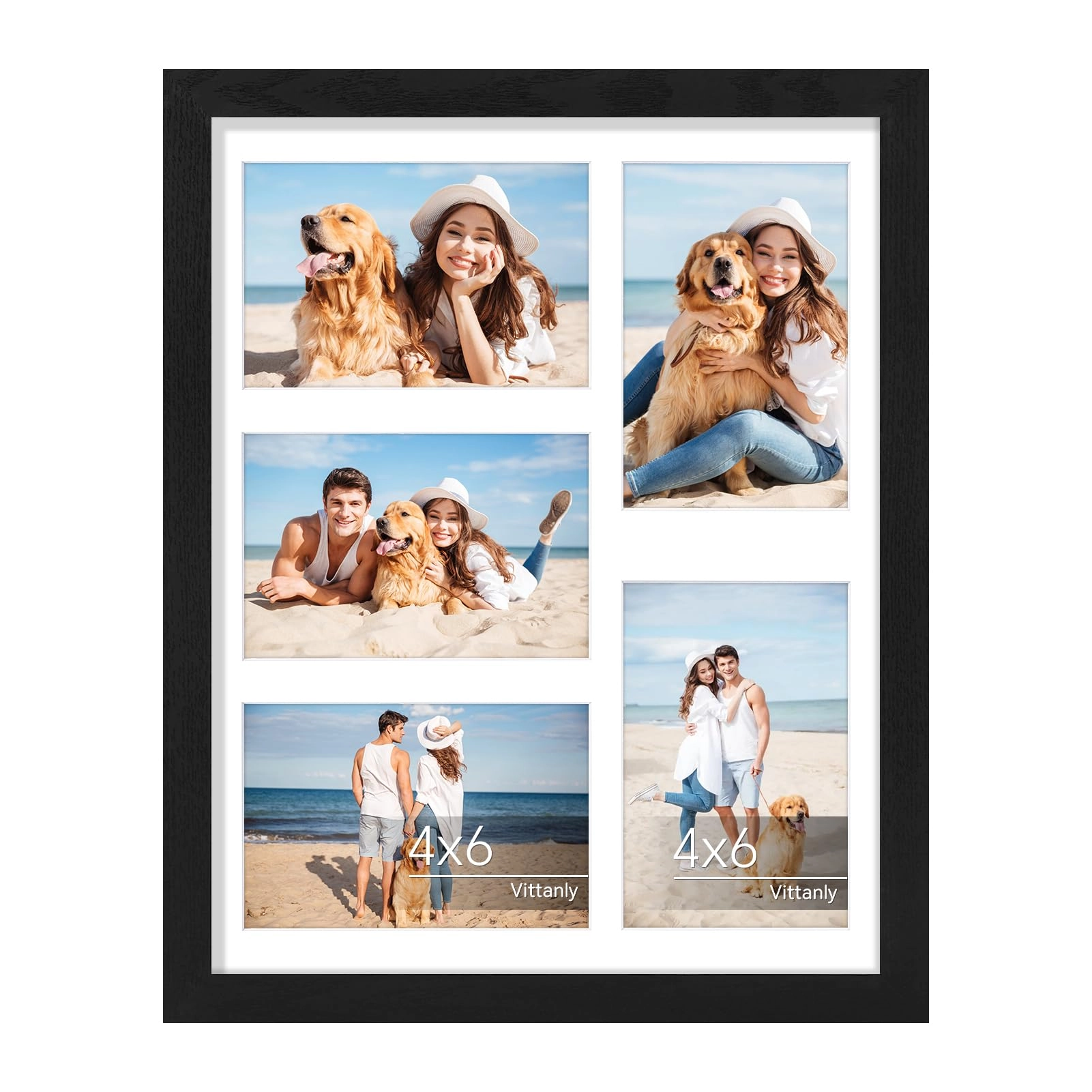 vittanly Collage Picture Frame - 11x14 5Pcs