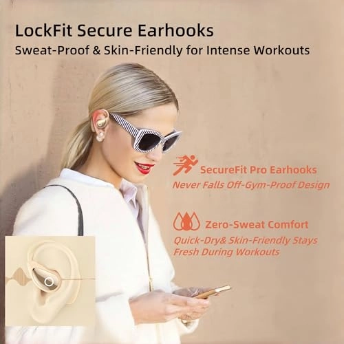 Clip-On Open Ear Wireless Earbud