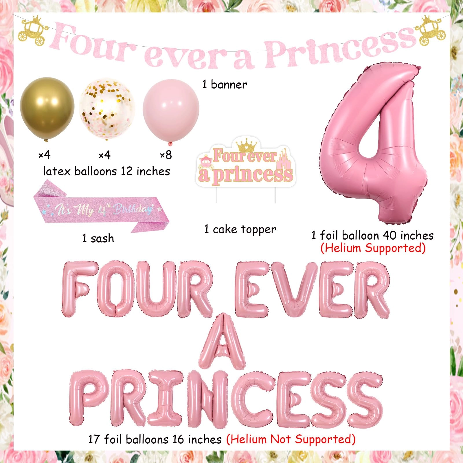 Four Ever A Princess - 1.0 count Birthday