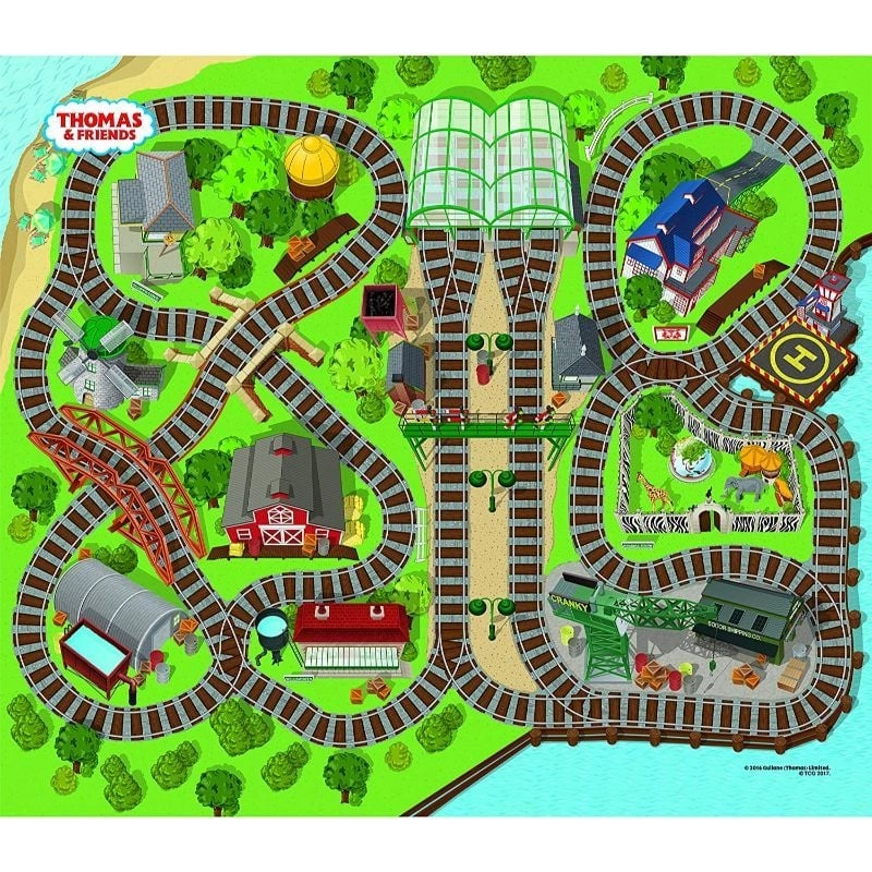 Thomas & Friends Mini Felt Mega Mat - Thomas & Friends 3 years & above