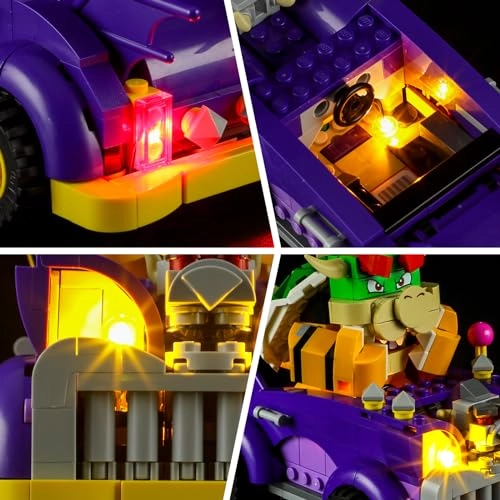 LED Light for LEGO Bowsers Monster Truck 71431 - Plastic Super Mario 237