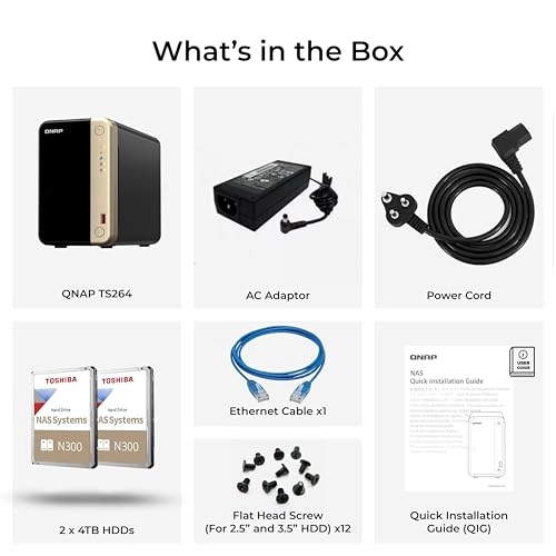 TS-264 2-Bay 8TB - 512GB External SSD