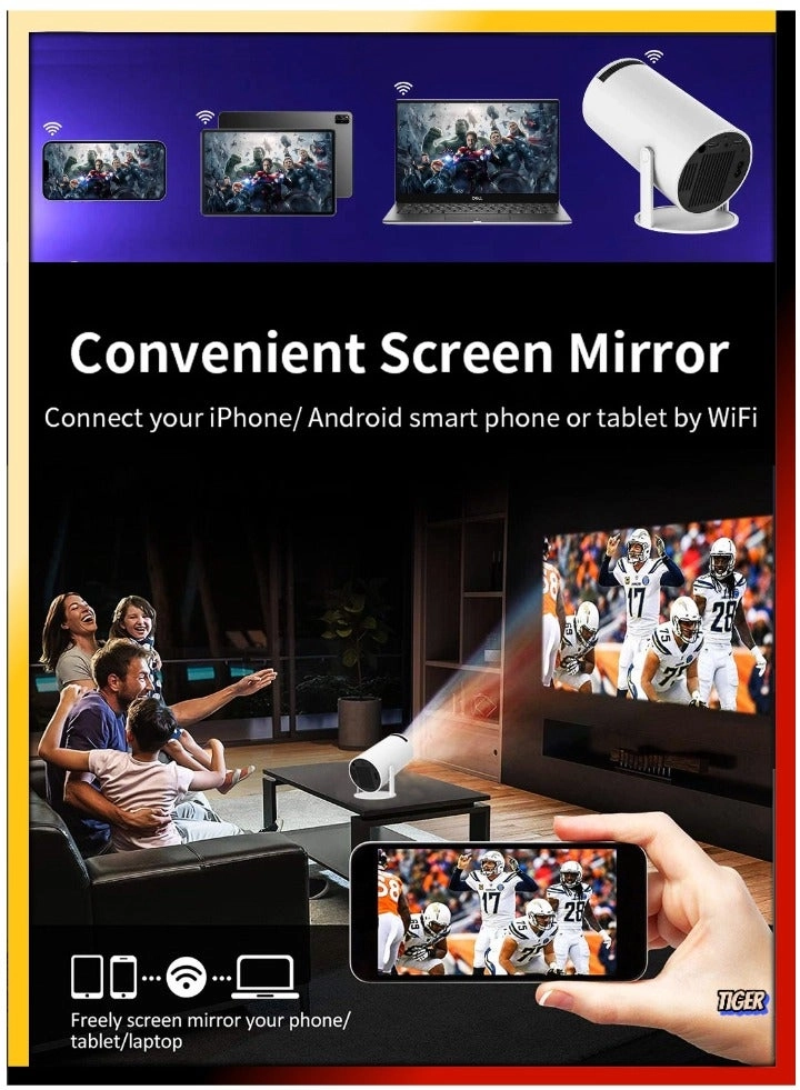 Smart 5G Portable Projector - HD 1080P