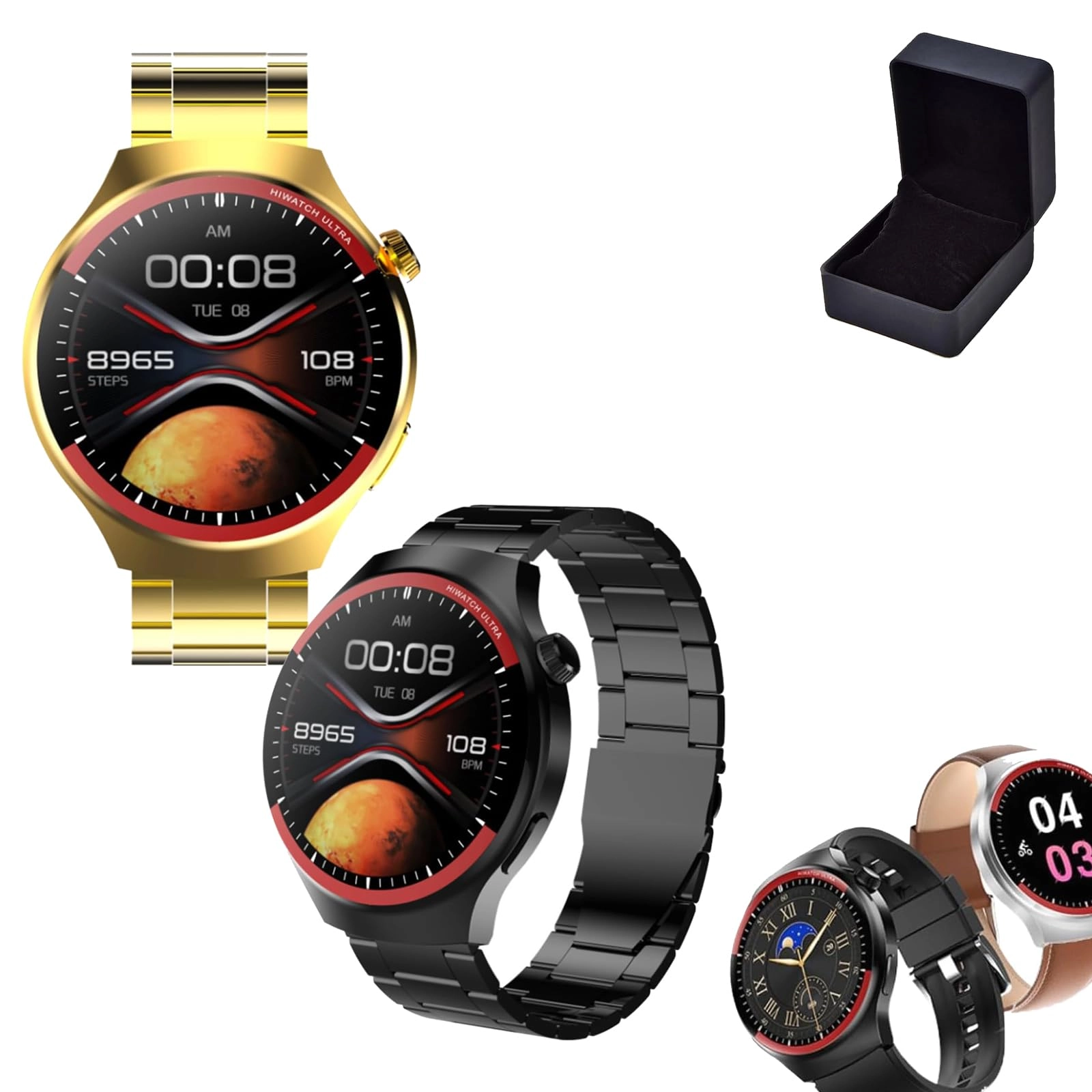 Qatteeey Smart Health Watch - 1.62"