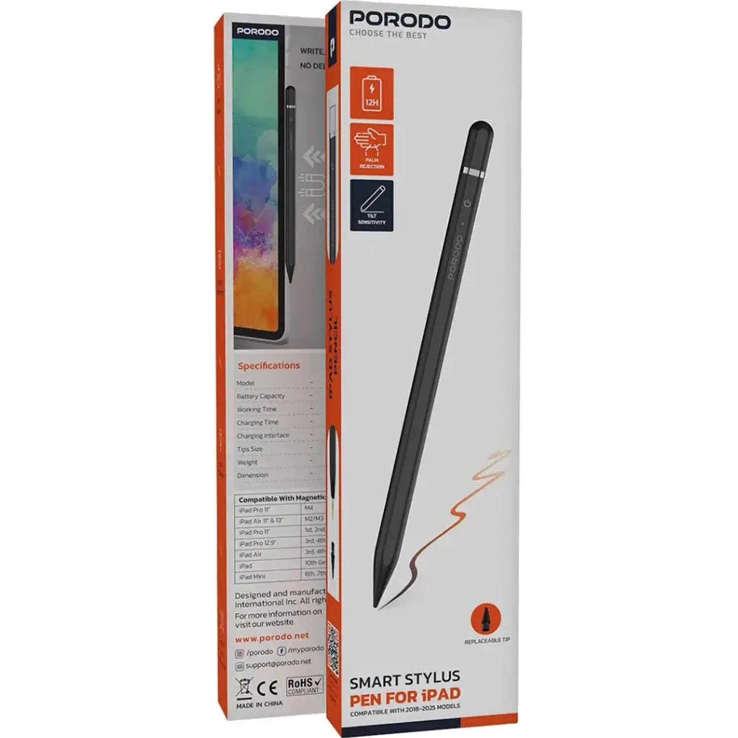 Smart Stylus Pen - 1.7 mm 140 mAh Type-C