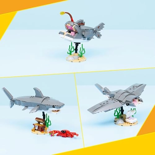 Fierce Shark with a Treasure Chest - 3in1 8+