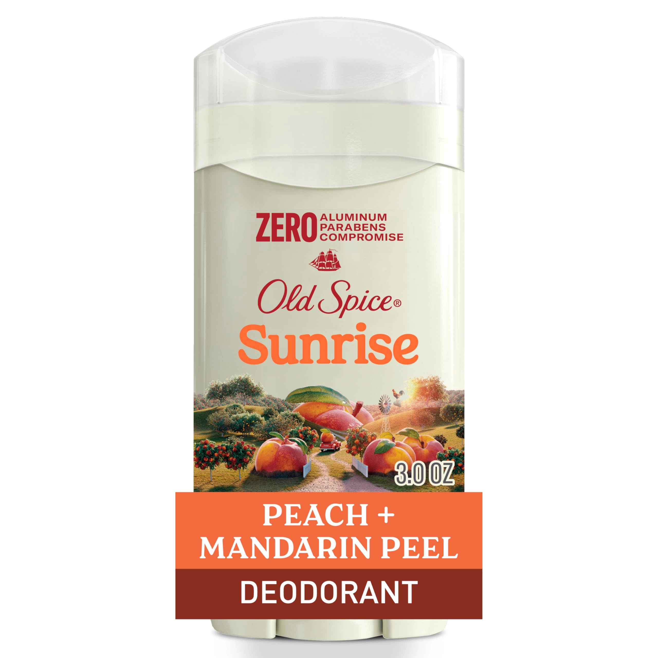 Procter & Gamble Aluminum Free Deodorant - Sunrise with Peach + Mandarin Peel 3.0 Ounce