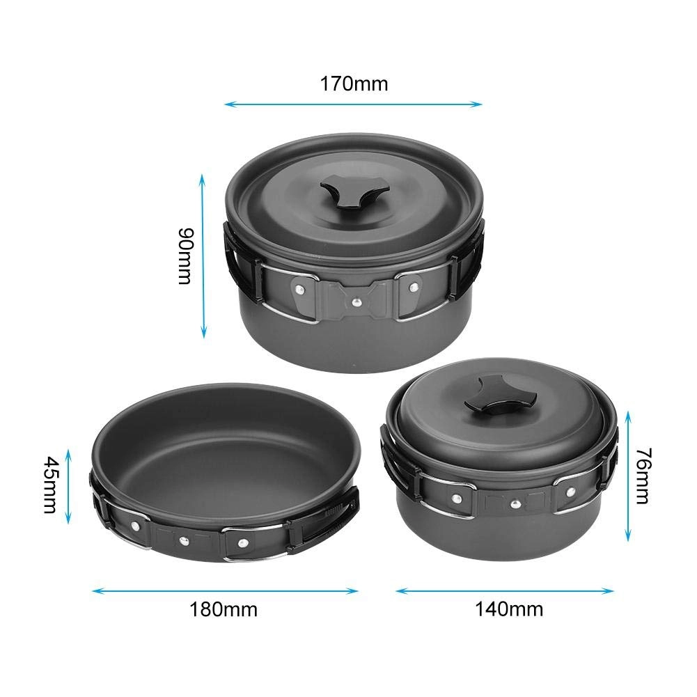 Camping Cookware - 8 piece(s)