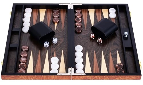 Backgammon - 15-inch Rosewood