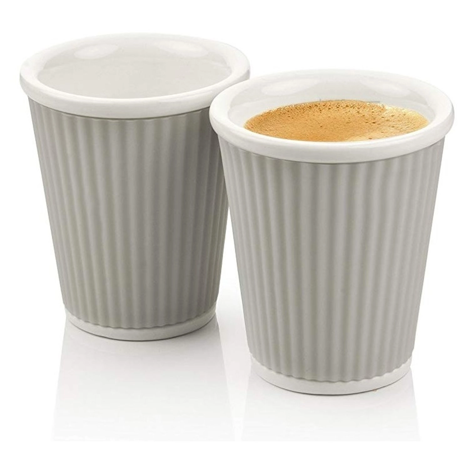 Les Artistes A0633 Espresso Cup - 2 pcs Porcelain Dishwasher Safe
