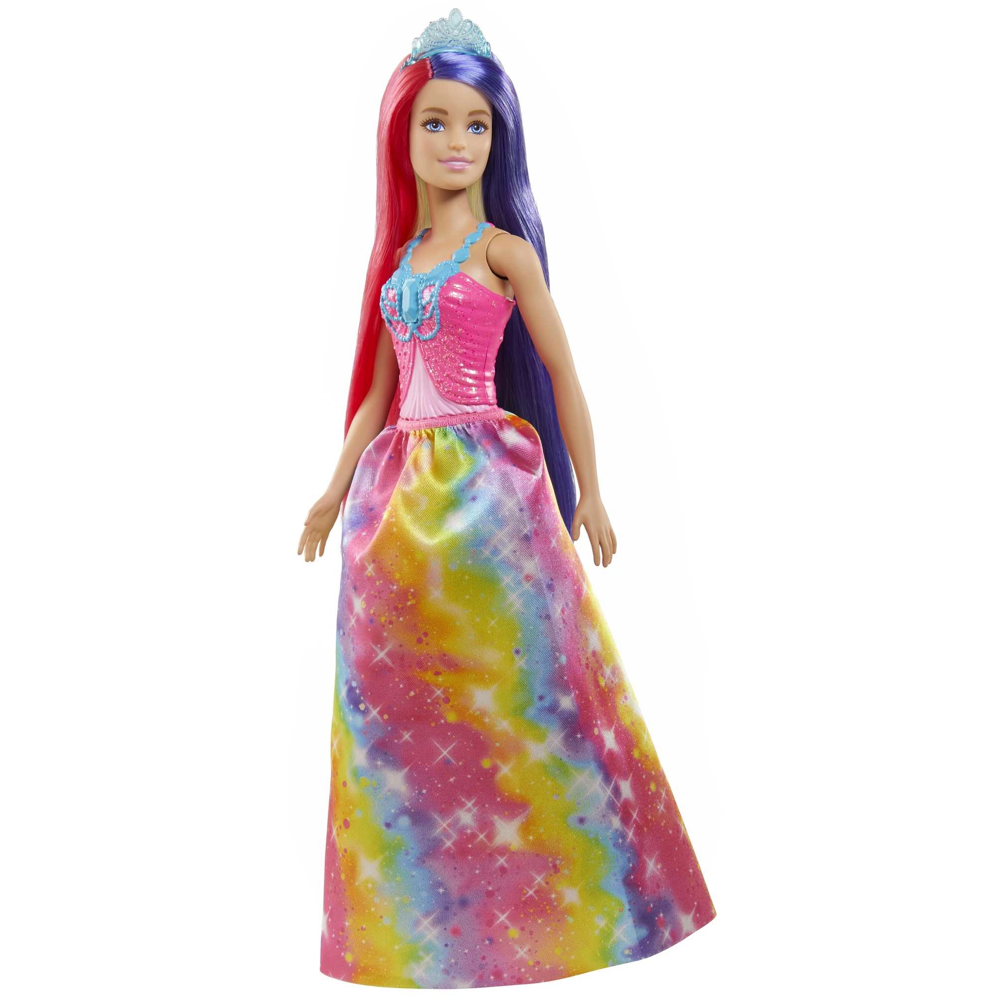 Barbie Dreamtopia Dress-Up Doll - 2-in-1 transformation 8 pieces Ages 36 month(s)+