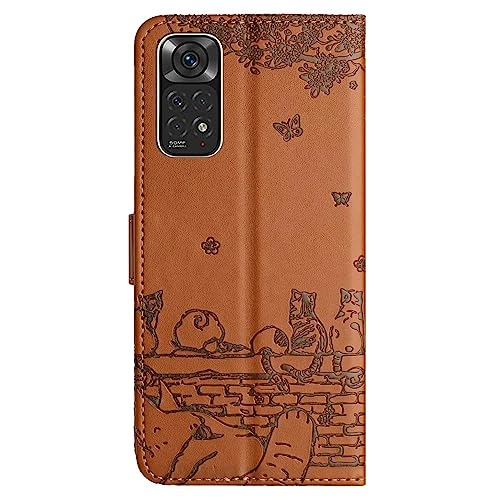 Cat Wallet Case Flip Cover for Xiaomi Redmi Note 12S 4G