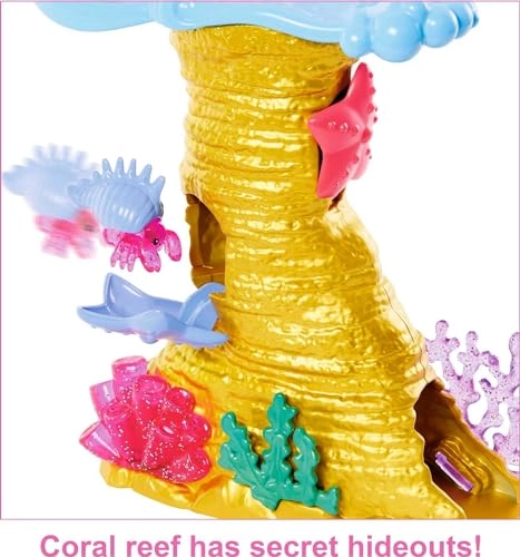 Chelsea Mermaid Doll and Playset - Plastic Pink Hair Ages 3+