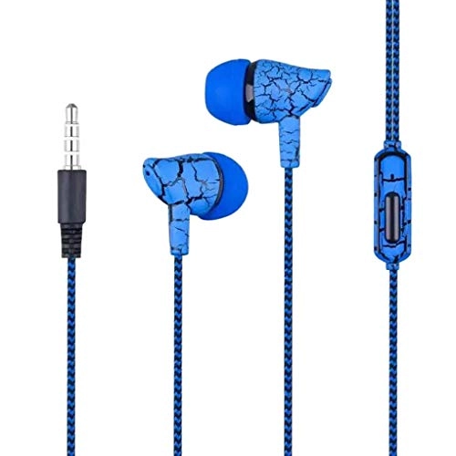 Metal Heavy Bass Earphone Wired Earbud