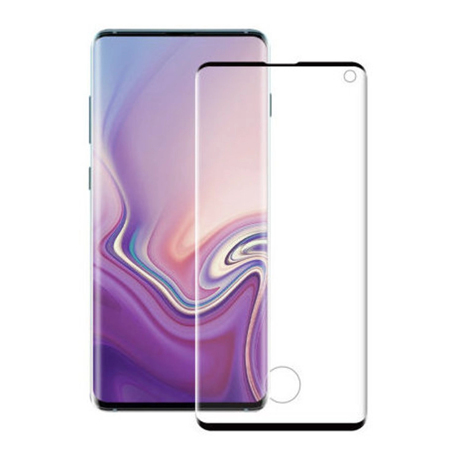 Clear Case - TPU Back Case + TG Screen Protector for Galaxy S10