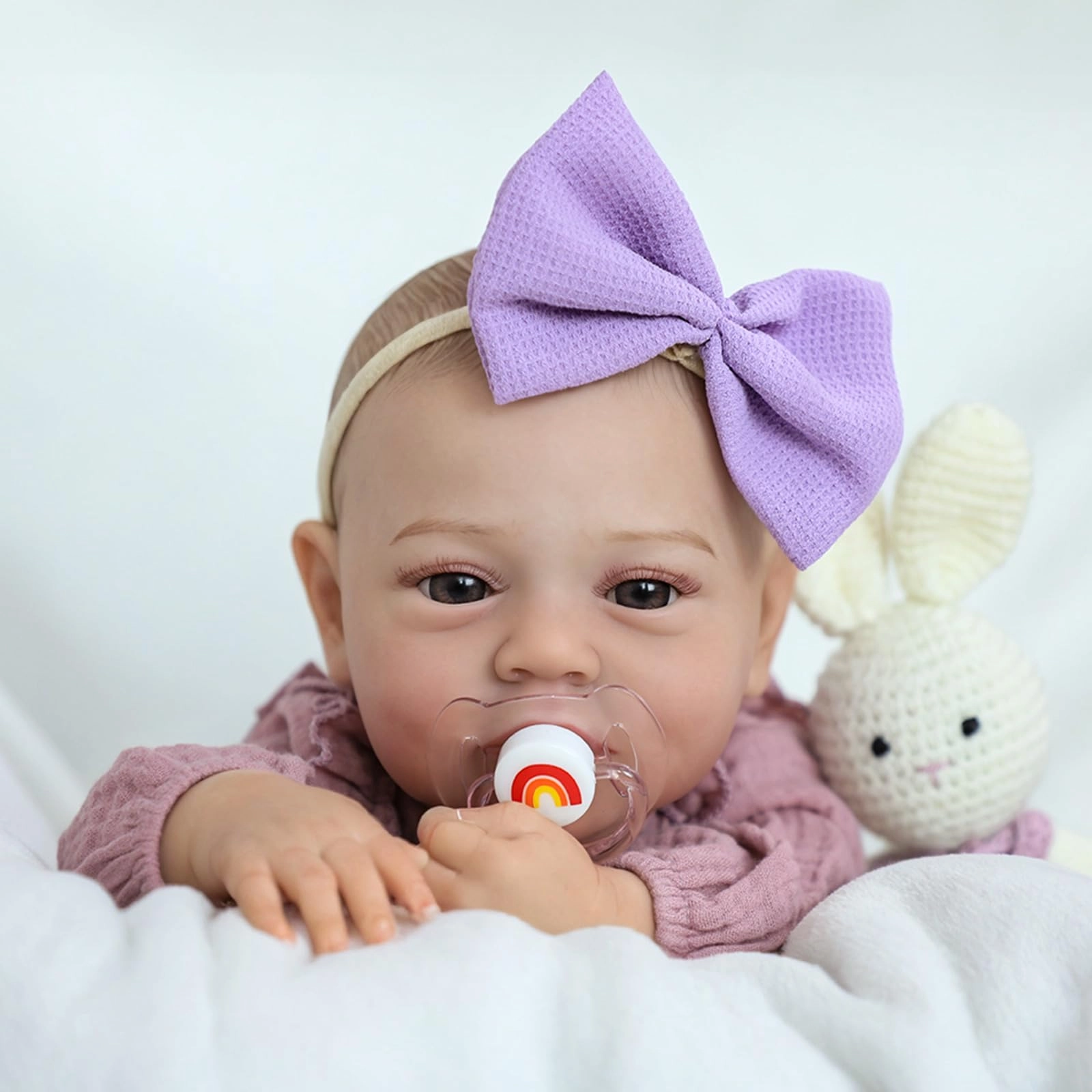 Mary Reborn Baby Doll - 18 Inch Silicone Full Body Vinyl Weighted Ages 3+