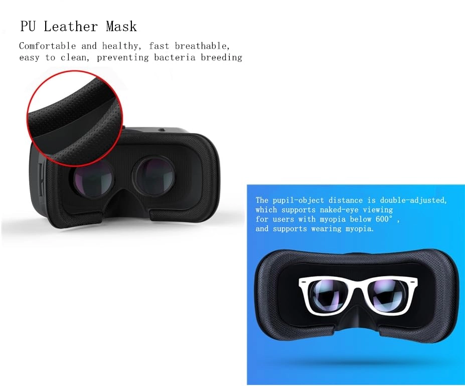 VR Headset - Bluetooth Controller 4.7-6.6 inch