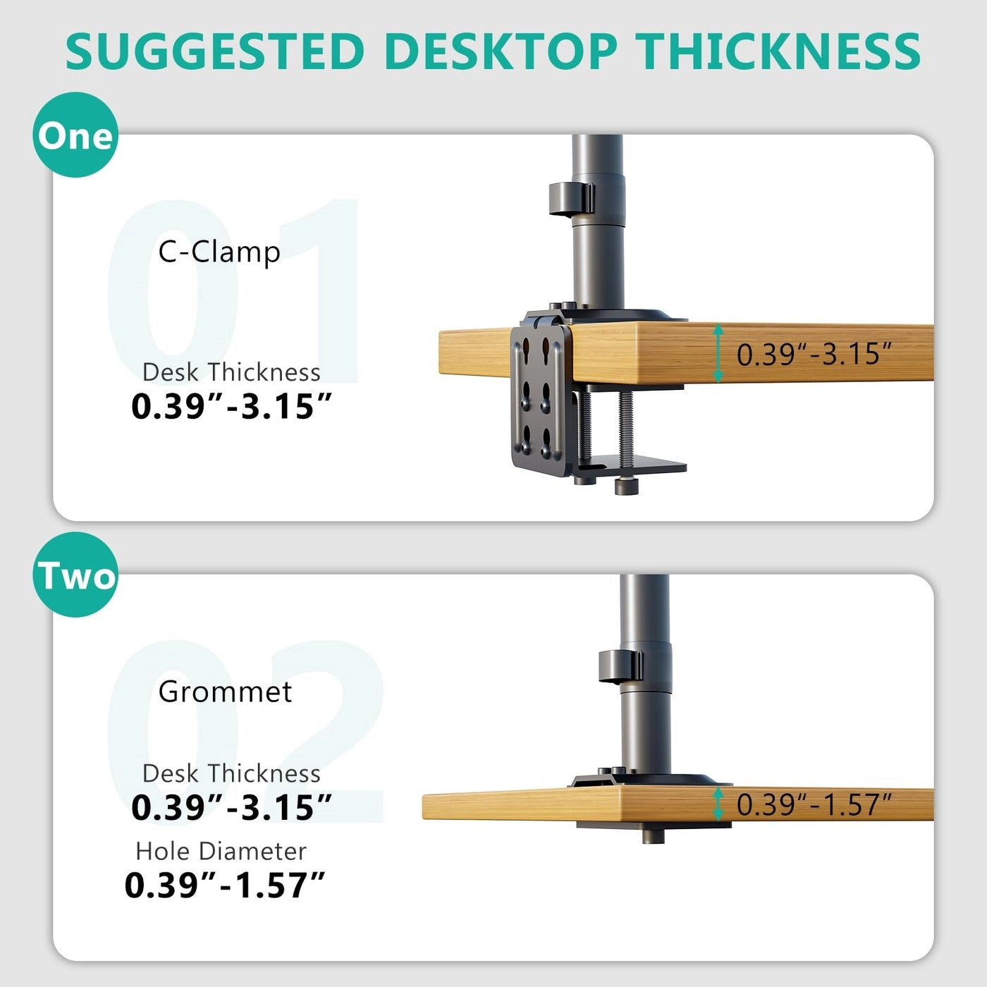 Quad Monitor Mount