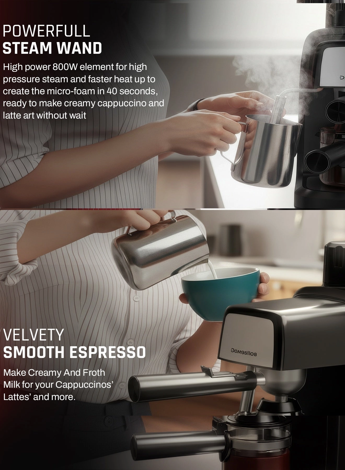 Brewcraft - Fastbrew Milk Frother DOM008