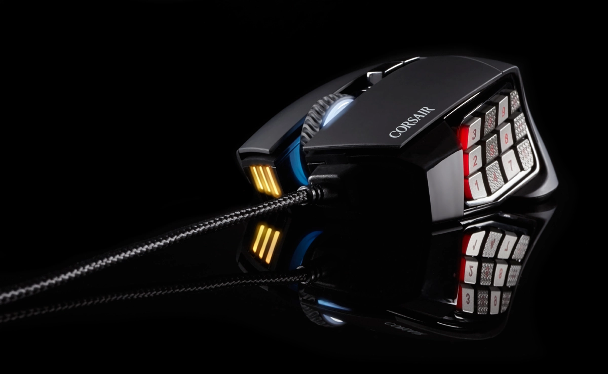 Scimitar Pro RGB Optical MMO Gaming Mouse - USB