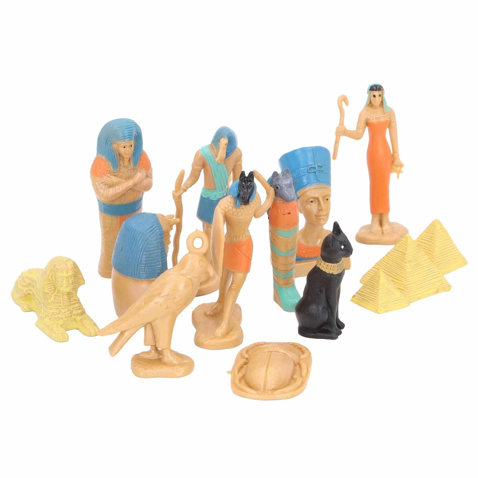 RIZGHWOY Ancient Egyptian Figurines - Polyvinyl Chloride