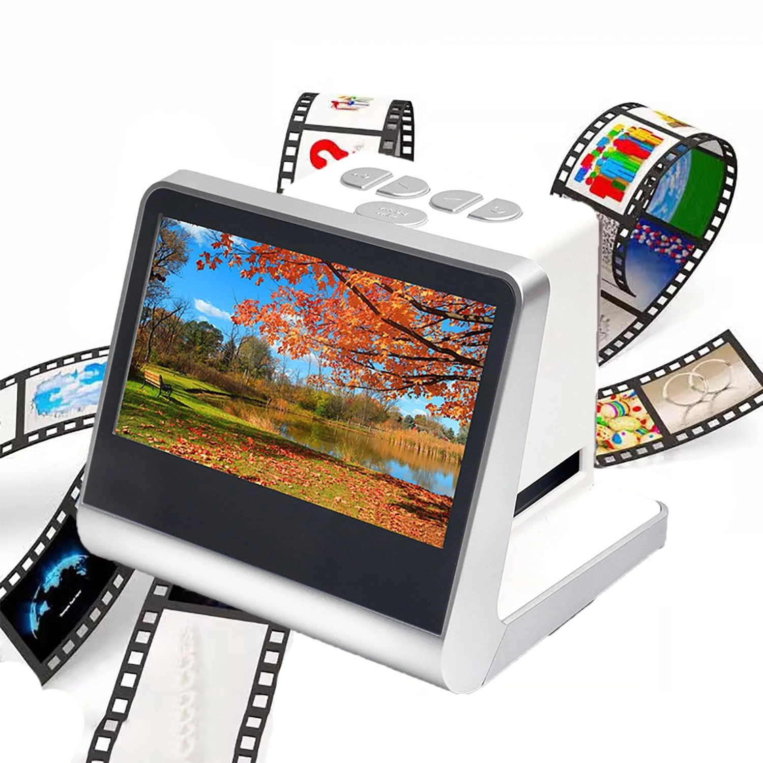 Digital Film Scanner - 120 1080P LCD Screen
