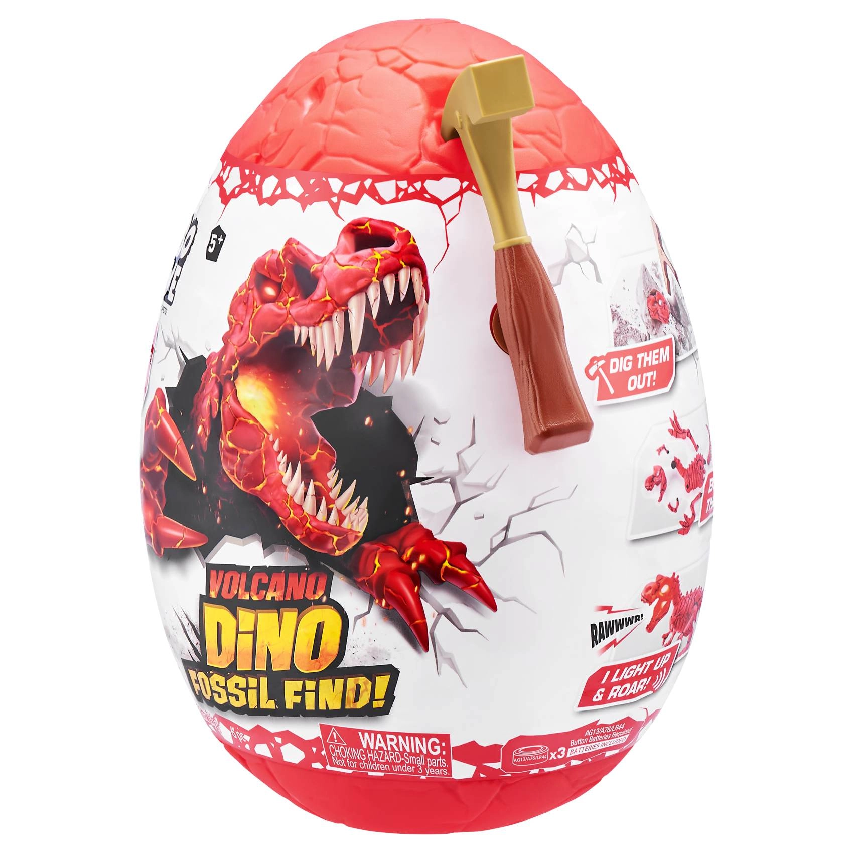 Robo Alive Robotic Pets Volcano Dino Fossil Find