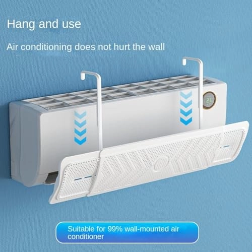 Three-in-One Air Conditioner Deflector - 60-93 cm Adjustable 180°