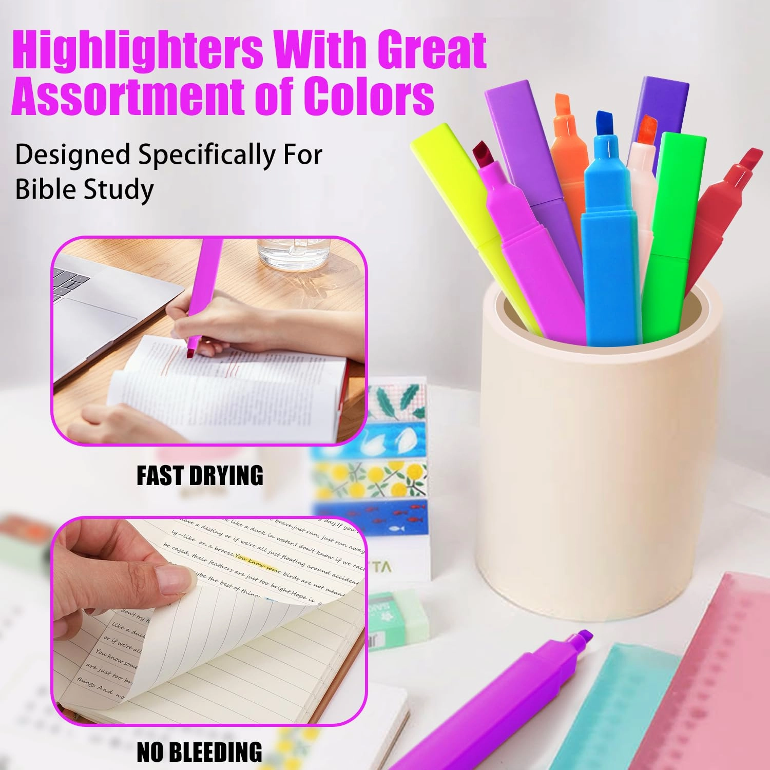 Highlighters - Assorted Colors Chisel