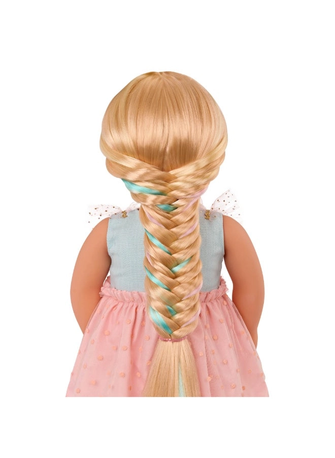 Poppy Fashion Doll Playset - 18-inch Blonde Hair Ages 3+