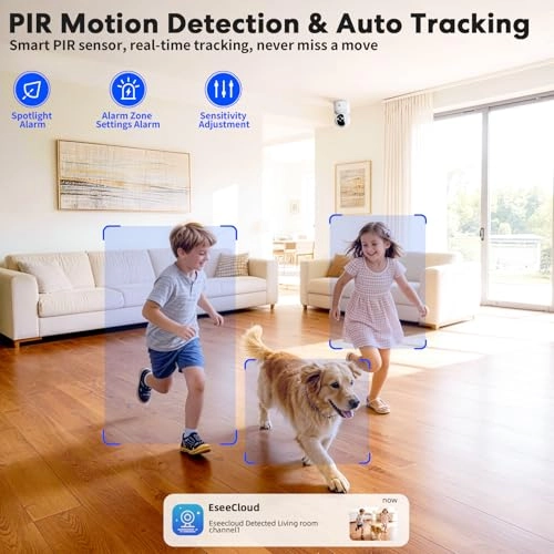 Solar Security Camera 4MP Pack